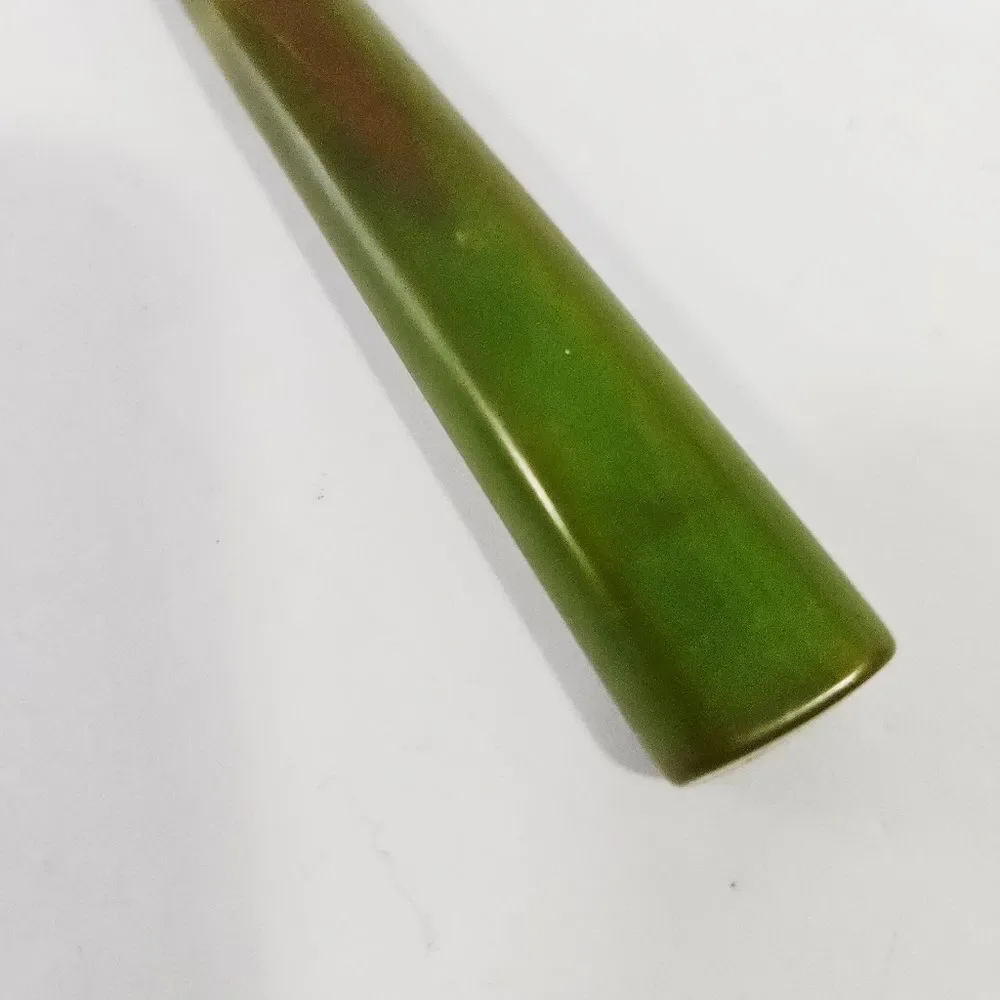 Vintage '30s Avacado Green Marbled Ombre Bakelite Stainless Steel Pairing Knife